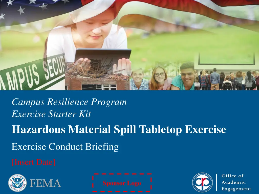 campus resilience program exercise starter kit n.w