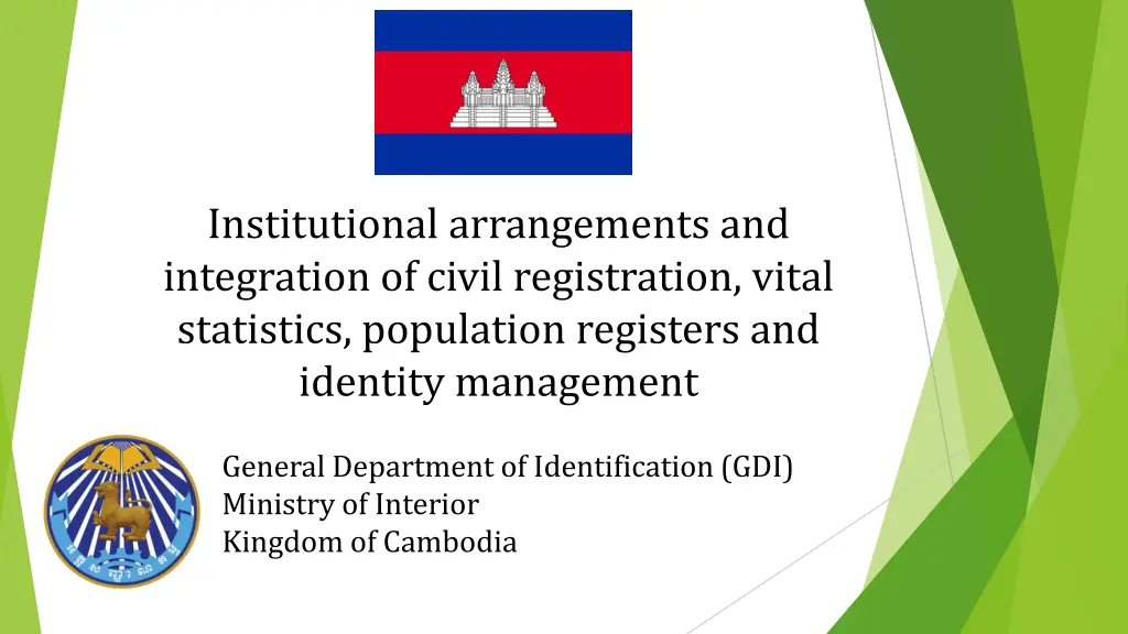 institutional arrangements and integration n.w