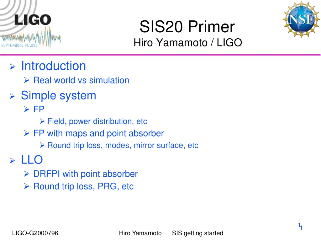 sis20 primer hiro yamamoto ligo n.w
