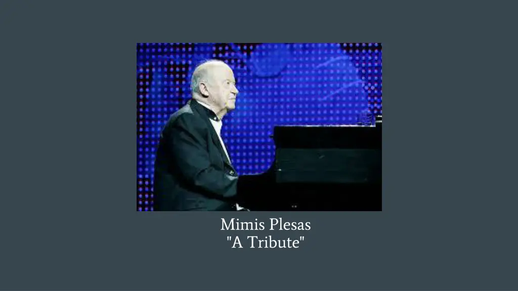 mimis plesas a tribute n.w