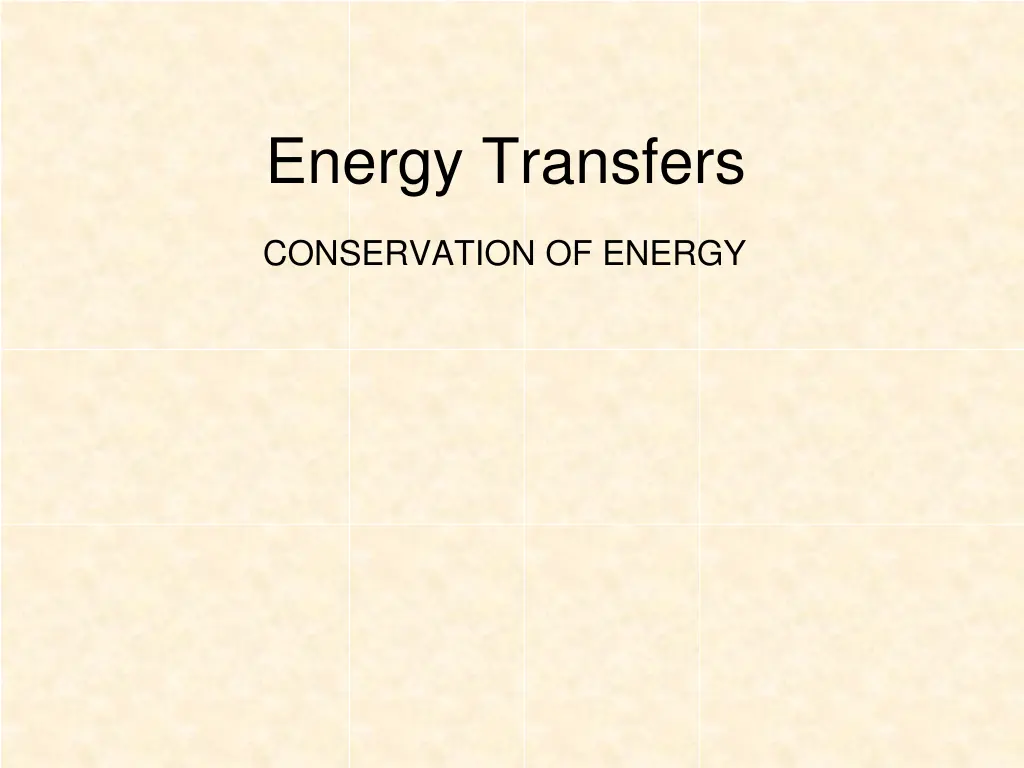 energy transfers n.w