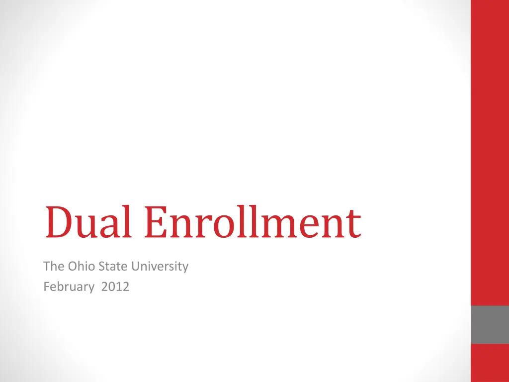 dual enrollment n.w