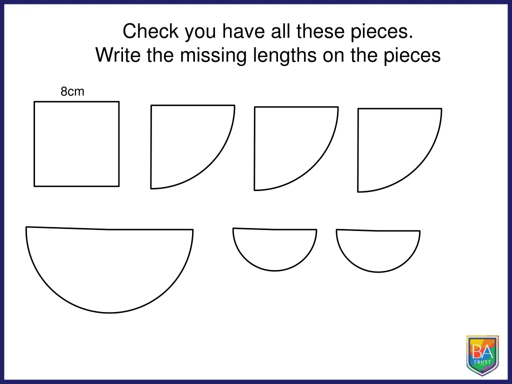 check you have all these pieces write the missing n.w