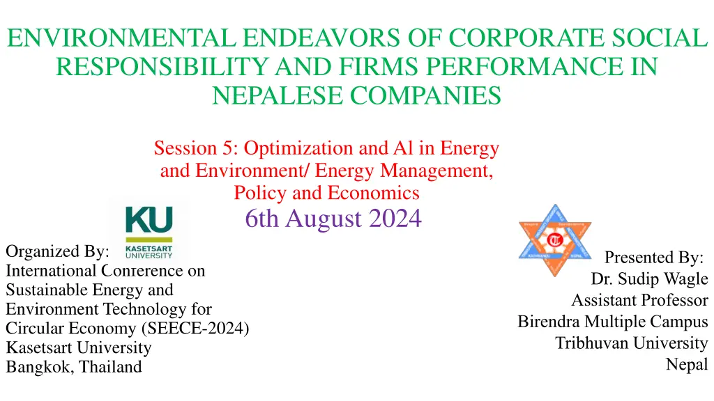 environmental endeavors of corporate social n.w