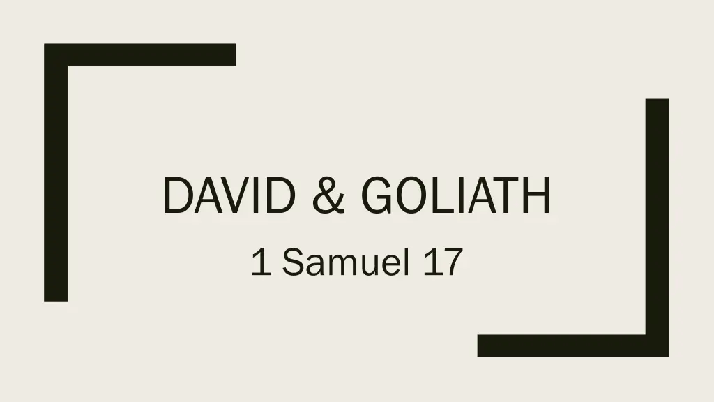 david goliath 1 samuel 17 n.w