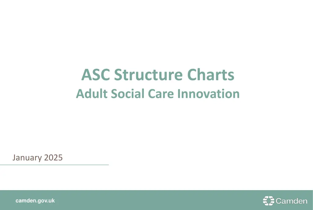 asc structure charts adult social care innovation n.w
