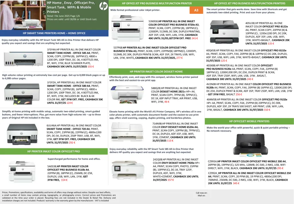 hp home envy officejet pro smart tank mfps mobile n.w