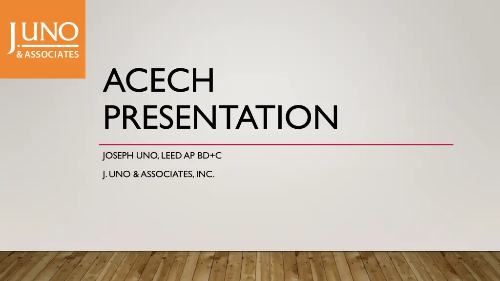 acech presentation n.w