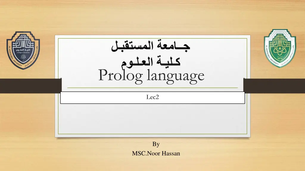 prolog language n.w