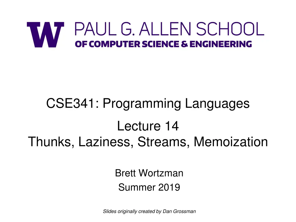 cse341 programming languages n.w