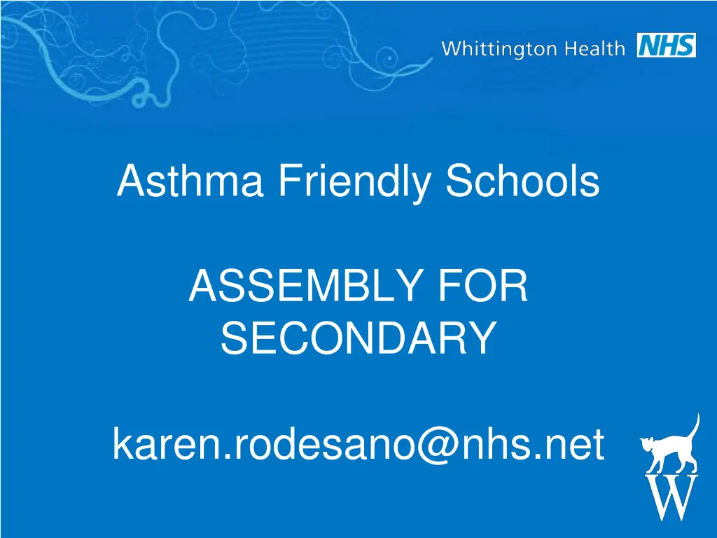 asthma friendly schools n.w