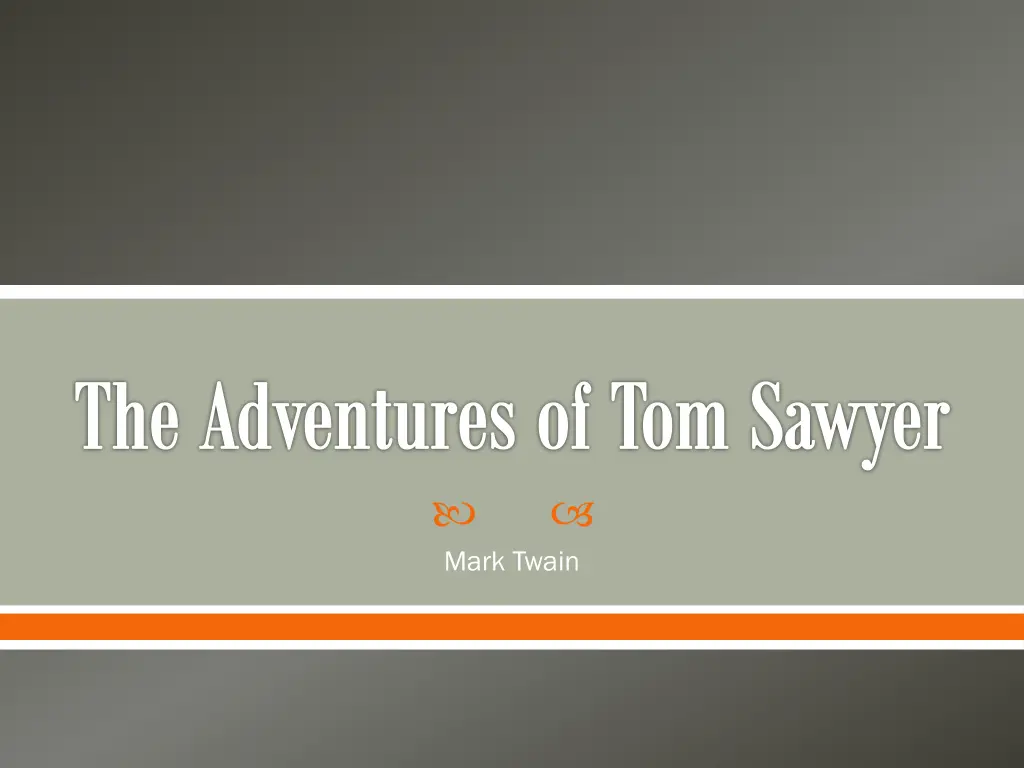 the adventures of tom sawyer n.w