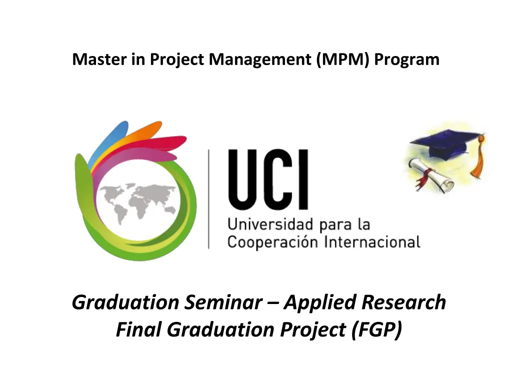 master in project management mpm program n.w