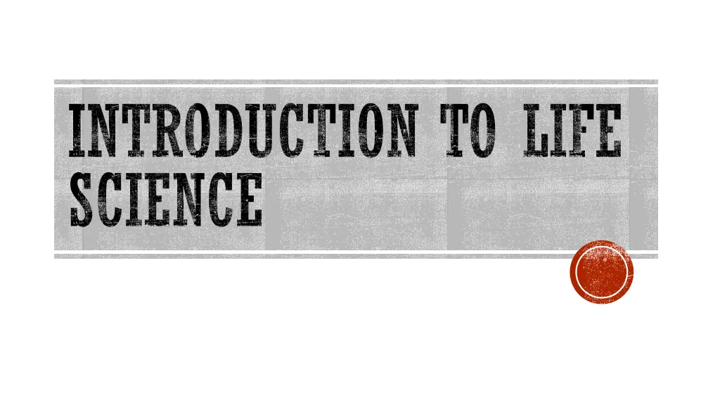 introduction to life science n.w