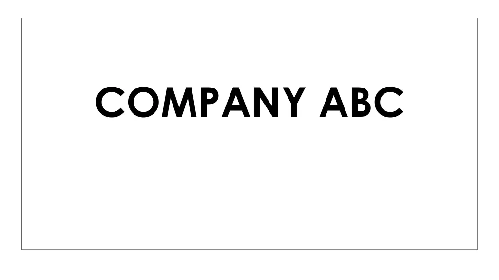 company abc n.w