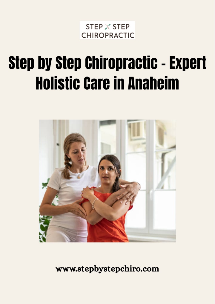 step by step chiropractic expert holistic care n.w