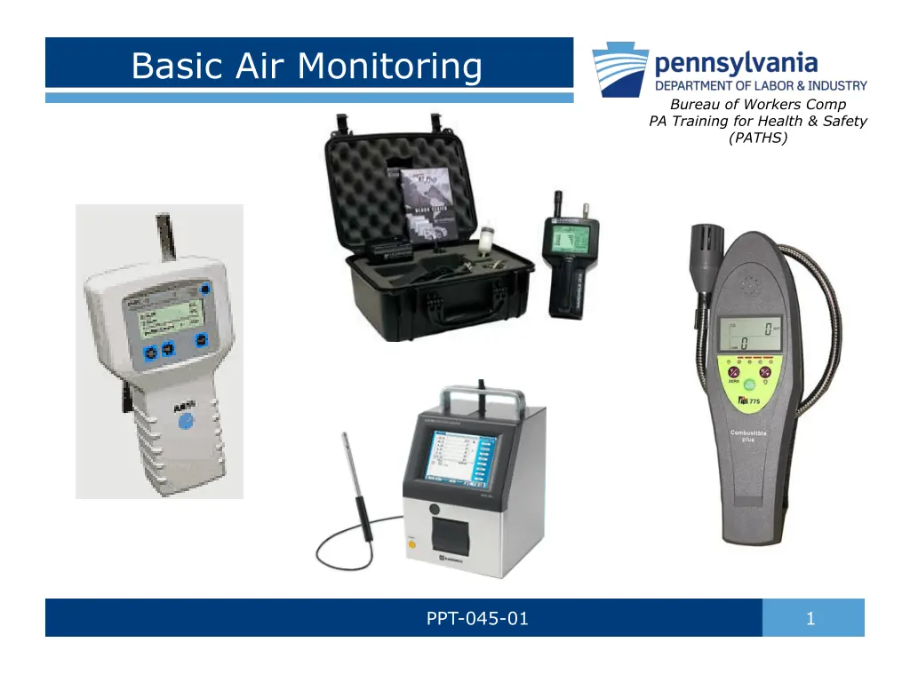 basic air monitoring n.w