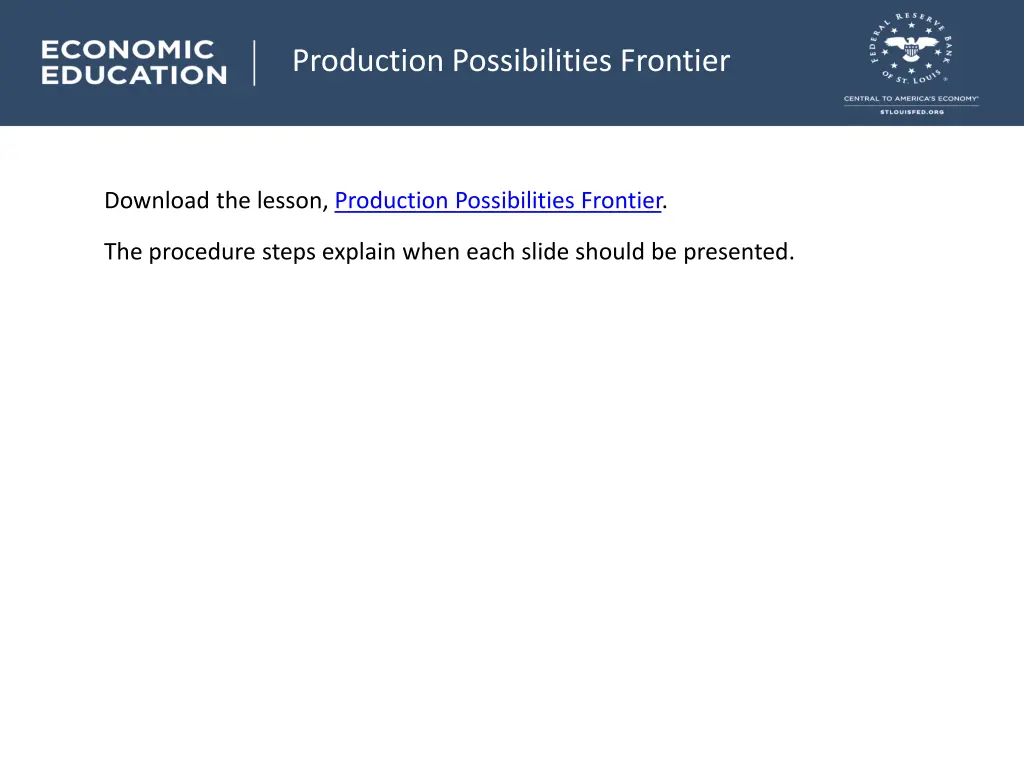 production possibilities frontier n.w