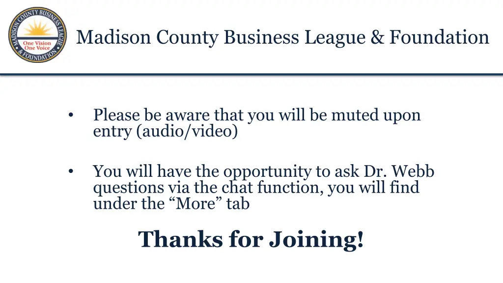 madison county business league foundation n.w