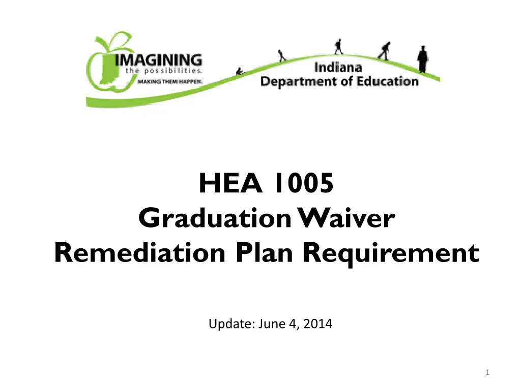 hea 1005 graduation waiver remediation plan n.w
