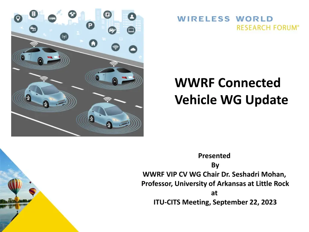 wwrf connected vehicle wg update n.w