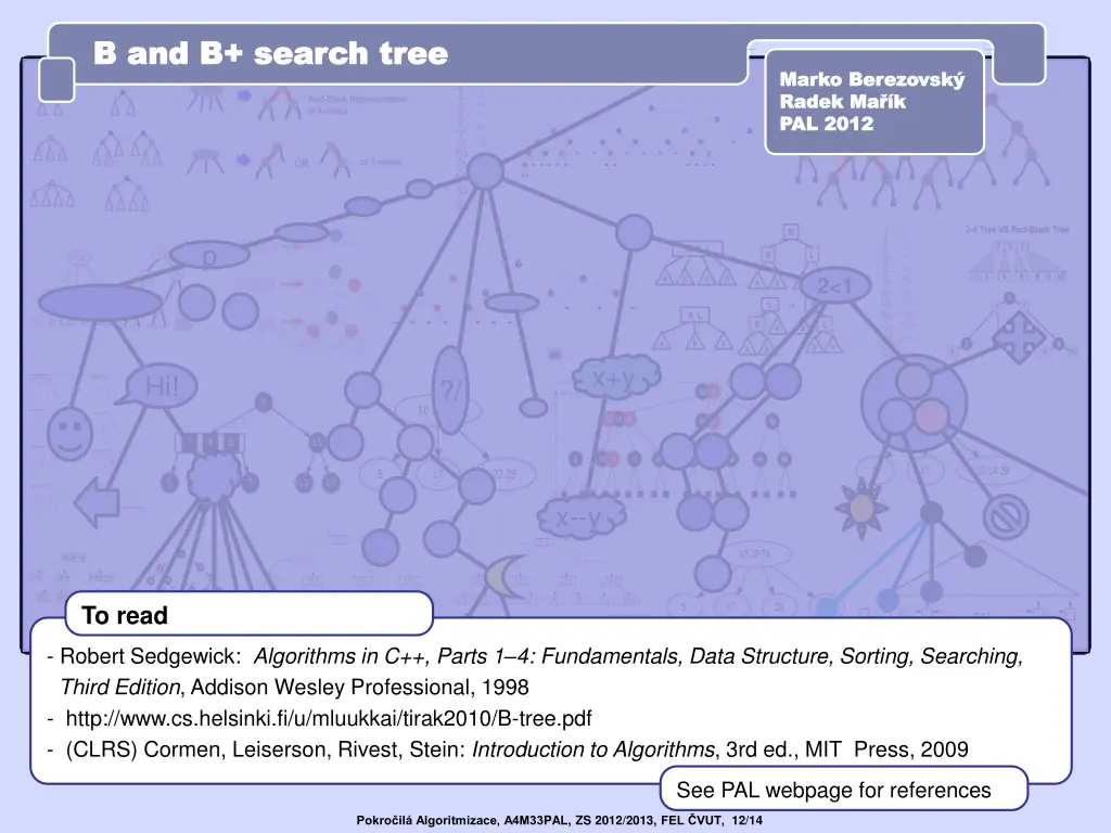 b and b search tree b and b search tree n.w