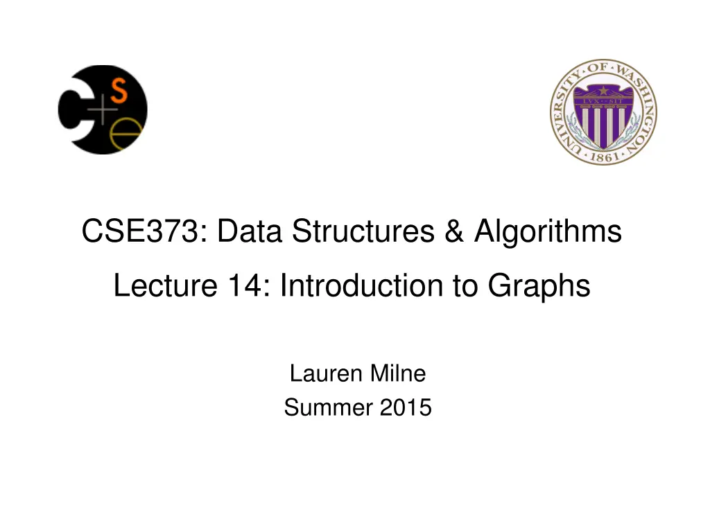 cse373 data structures algorithms n.w