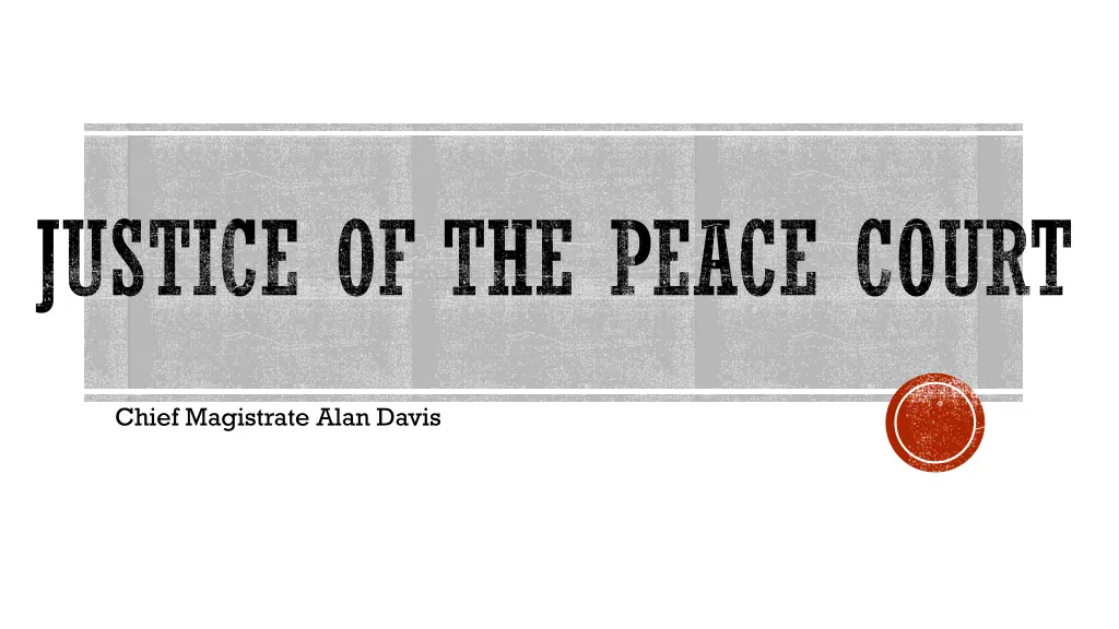 justice of the peace court n.w