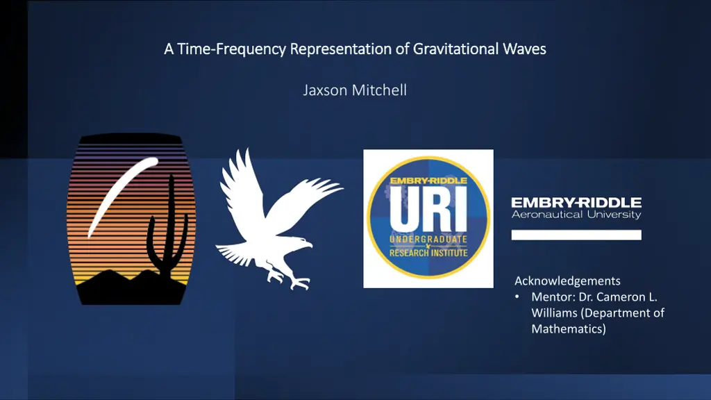 a time a time frequency representation n.w