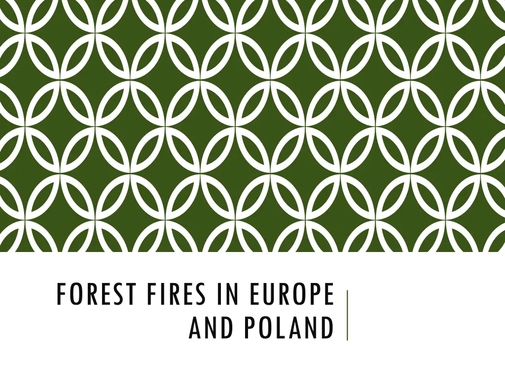 forest fires in europe and poland n.w