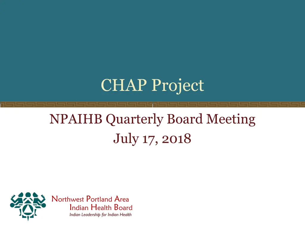 chap project n.w