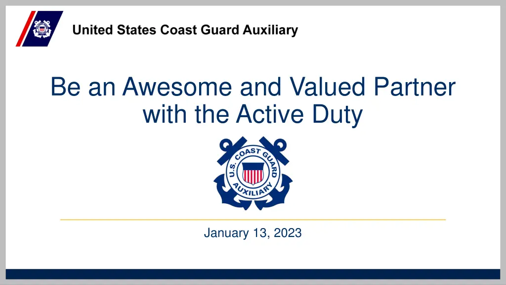 be an awesome and valued partner with the active n.w