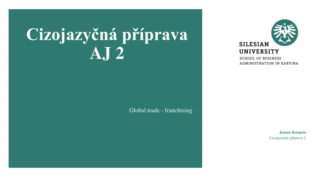 cizojazy n p prava aj 2 n.w