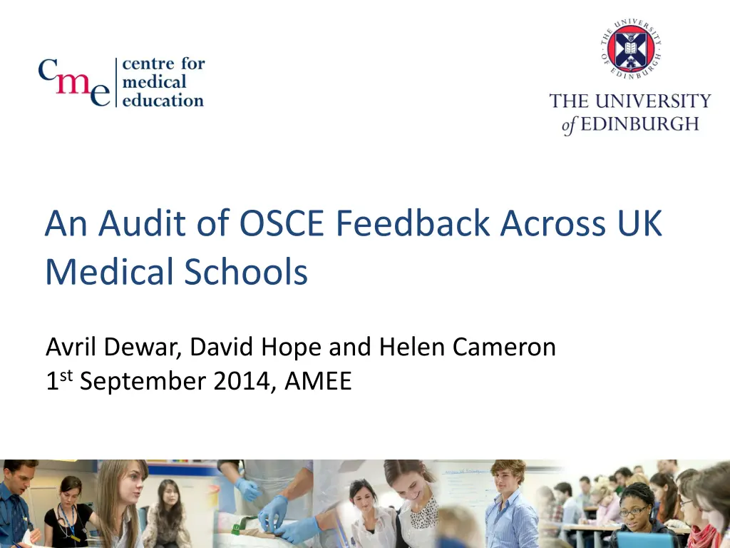 an audit of osce feedback across uk medical n.w