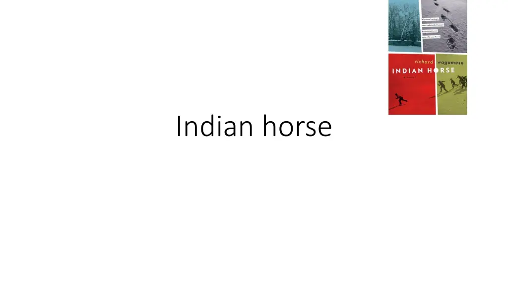 indian horse n.w