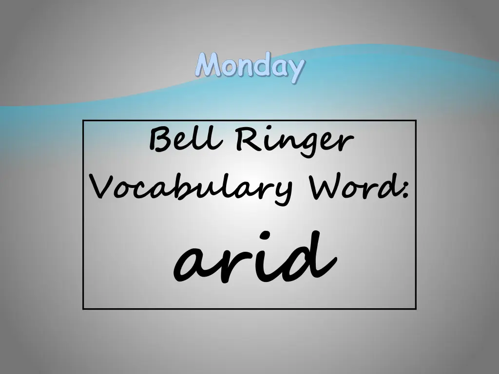 monday n.w