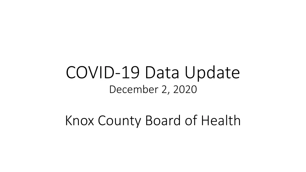 covid 19 data update december 2 2020 n.w