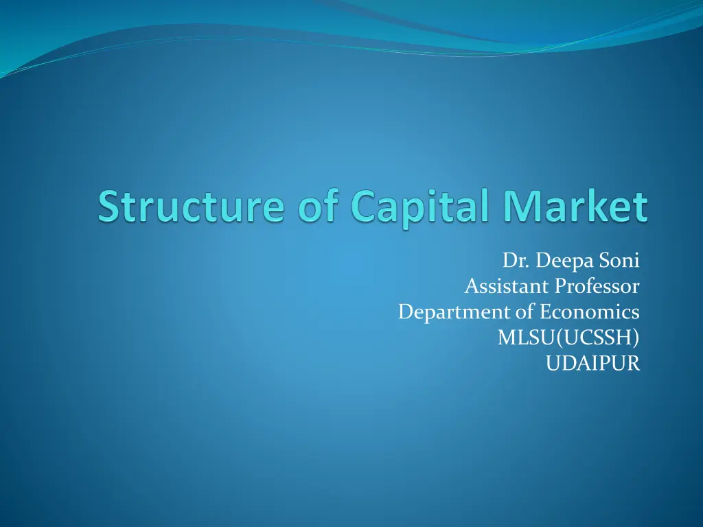 dr deepa soni assistant professor department n.w