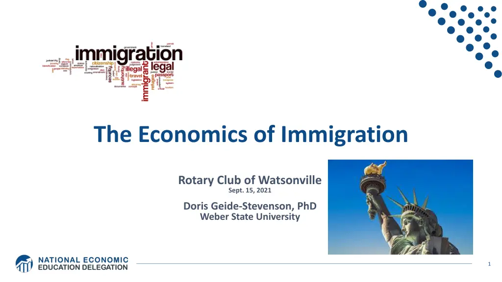 the economics of immigration n.w