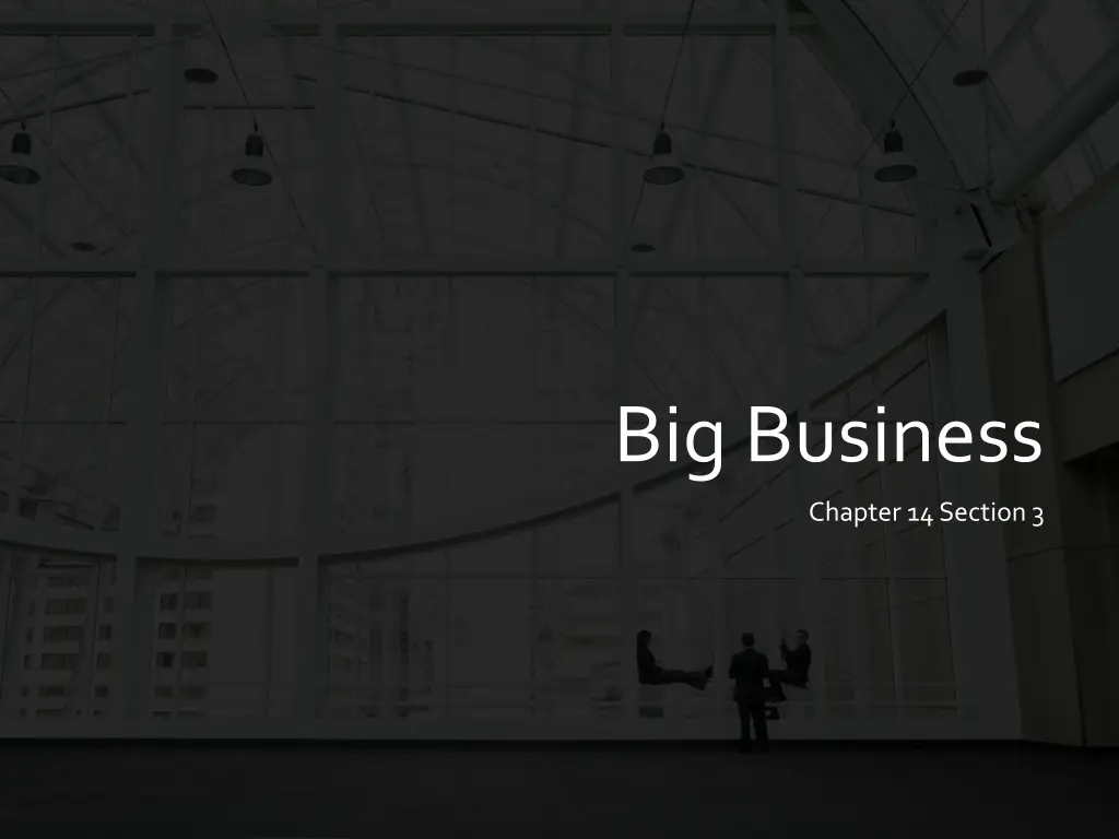 big business n.w
