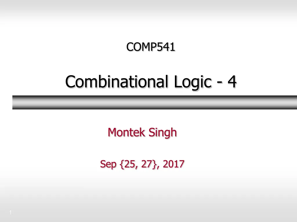 comp541 n.w