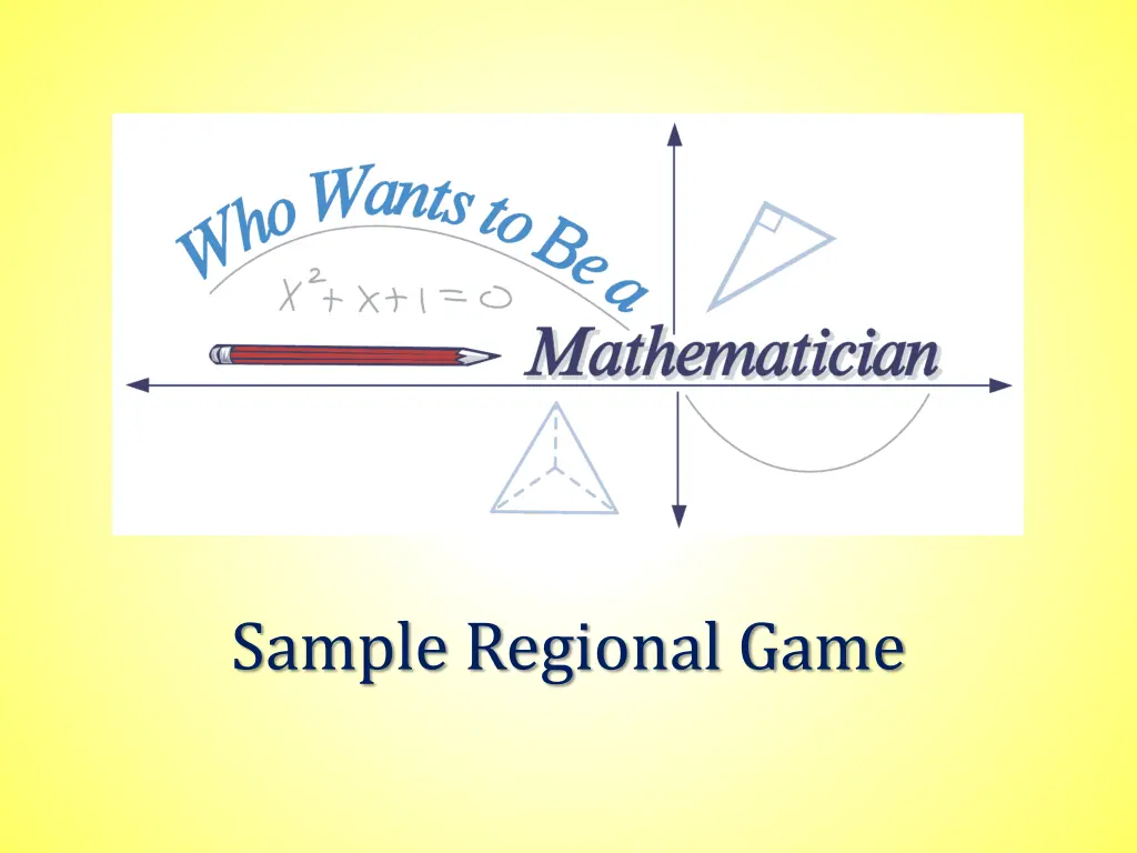sample regional game n.w