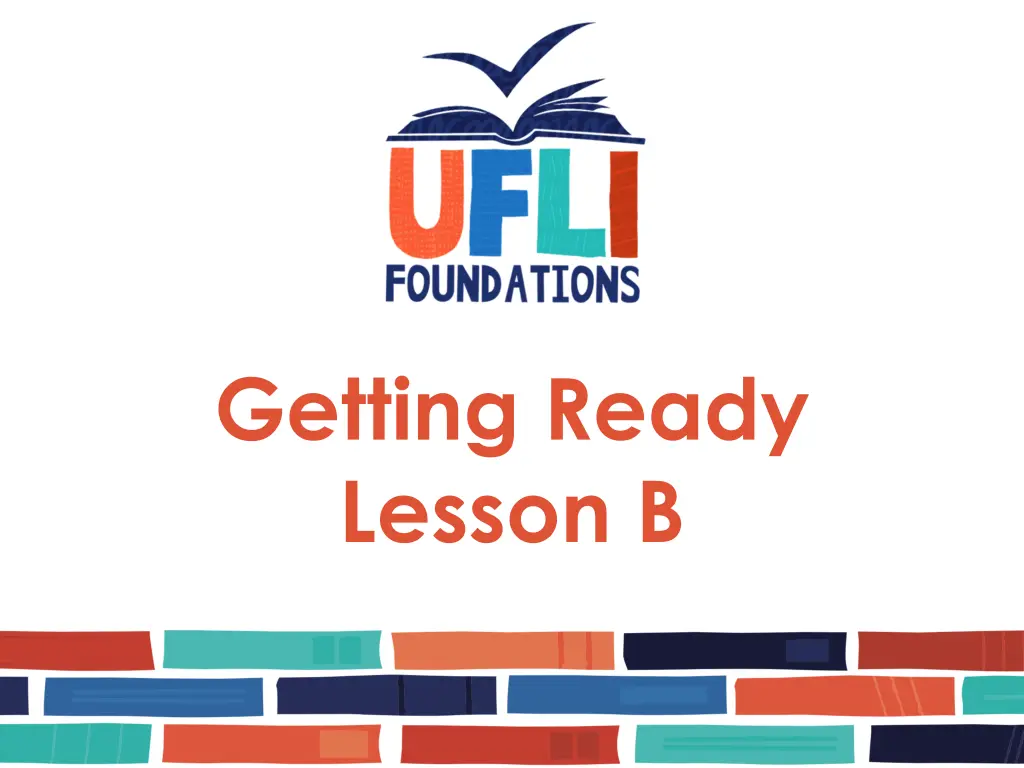 getting ready lesson b n.w