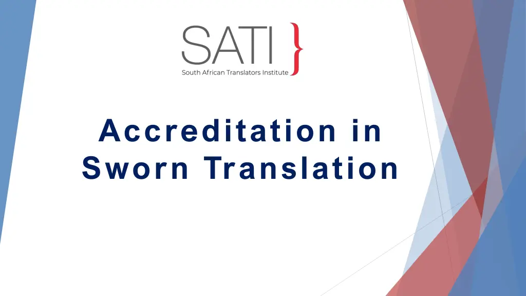 accreditation in sworn translation n.w