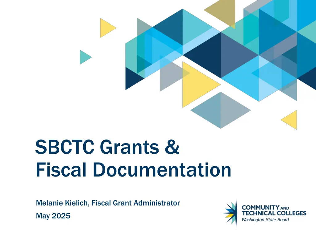 sbctc grants fiscal documentation n.w