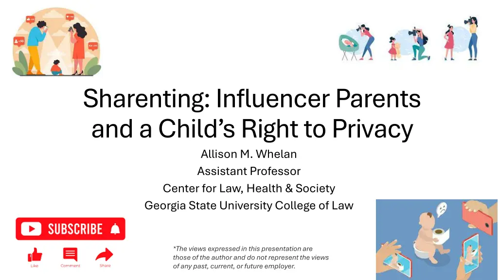 sharenting influencer parents and a child s right n.w