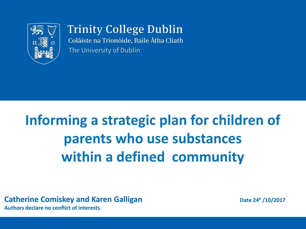 informing a strategic plan for children n.w