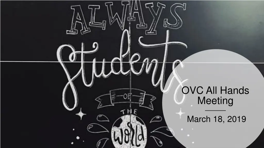 ovc all hands meeting n.w