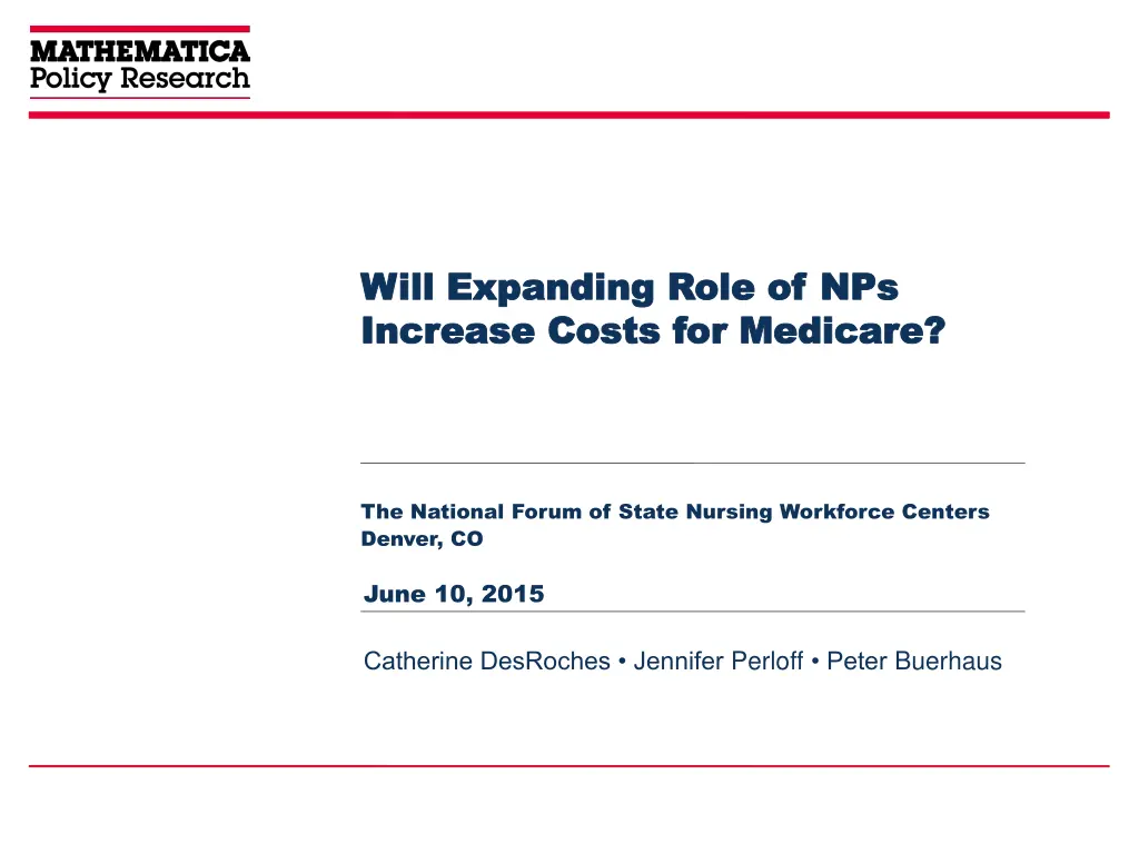 will expanding role of nps will expanding role n.w