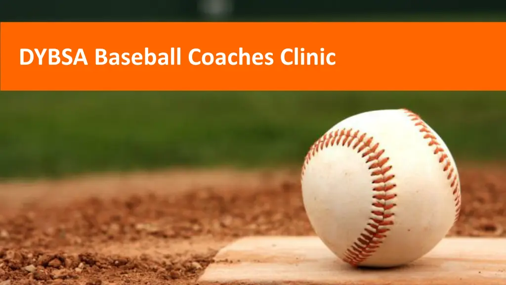dybsa baseball coaches clinic n.w